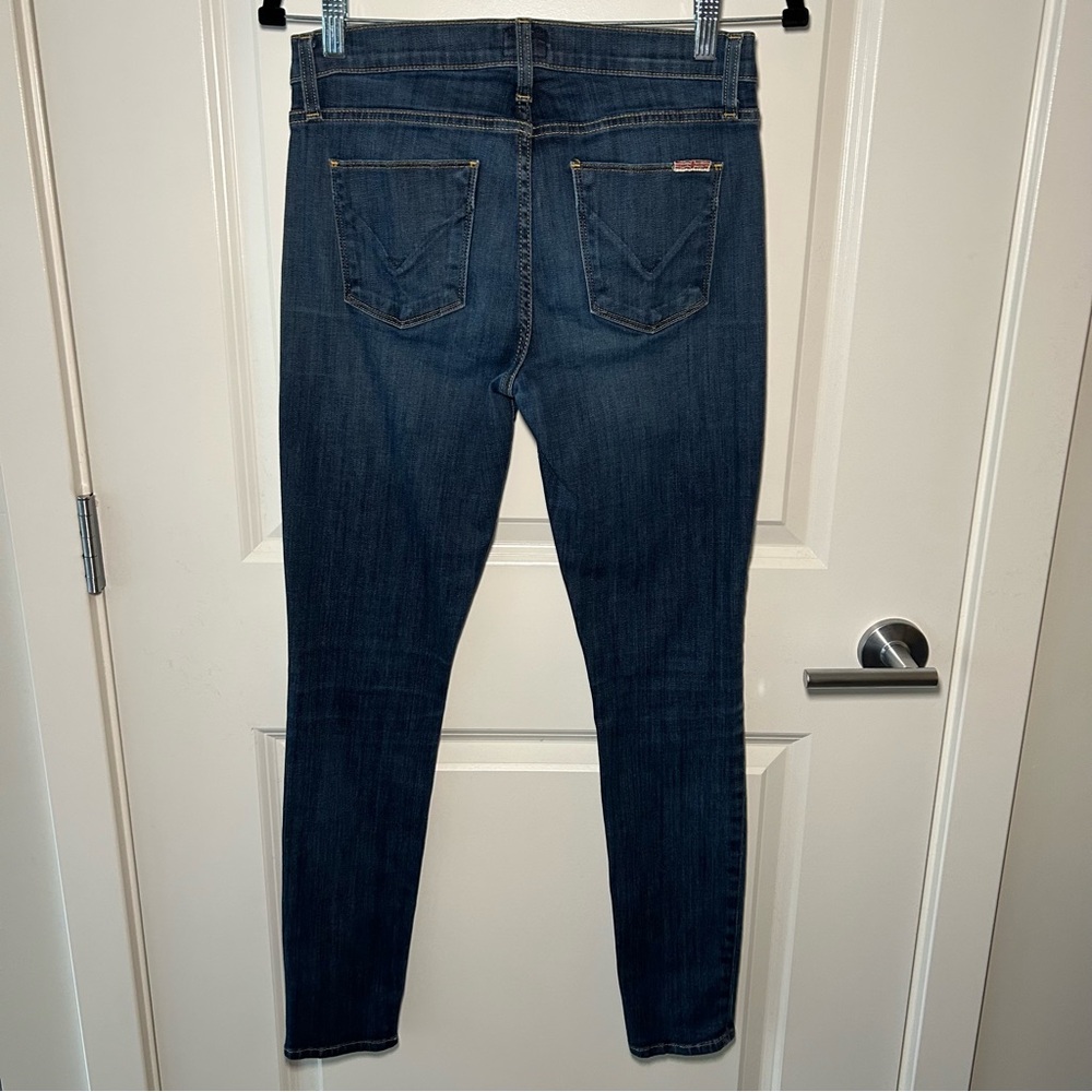 Hudson Jeans Nico Super Skinny Midrise Jean Mid / Dark Wash ‘Vera’ Size 27 - Picture 3 of 15